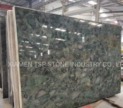 Chilean Grassland Green Quartz/Quartzite for Slabs and Tiles