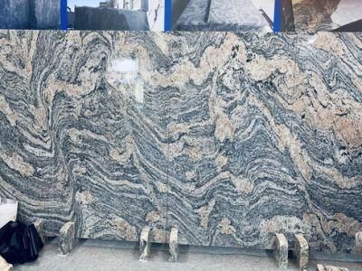 Sandwave Granite Multicolor Red Granite Big Slabs for Tombstone/ Paving