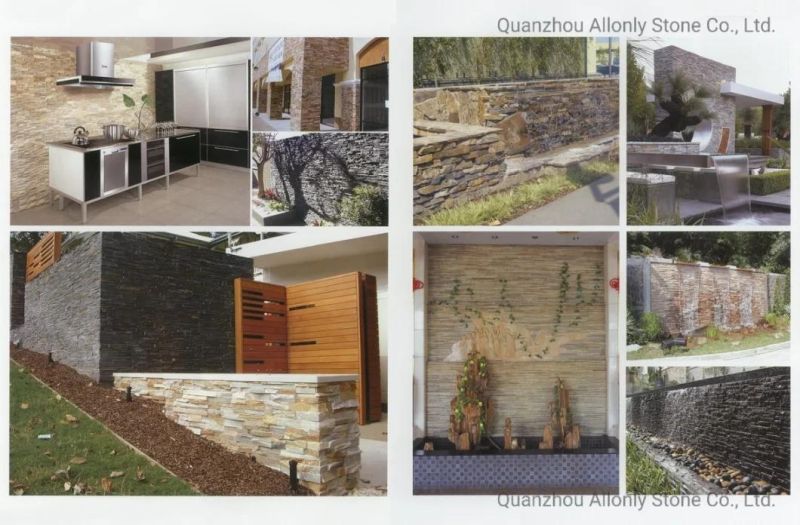 600X150mm Wall Blocks Stone Tiles Natural Stone Slate Culture Wall Cladding