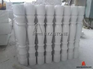 Building Material White Marble Balusters for Garden Project