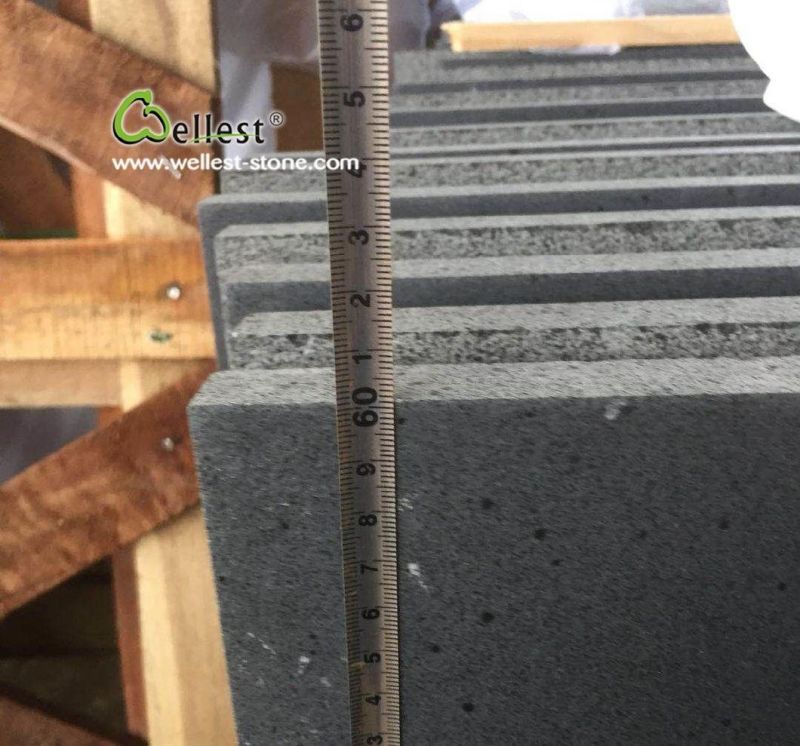Best-Selling B403 Hainan Grey Basalt Tile for Wall and Floor Cladding and Covering