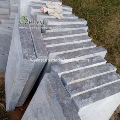 Natural Split Edge Limestone Coping Stone and Caps for Pool and Wall