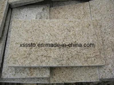 G682 Yellow Rusty Granite Mushroom for Outside Wall