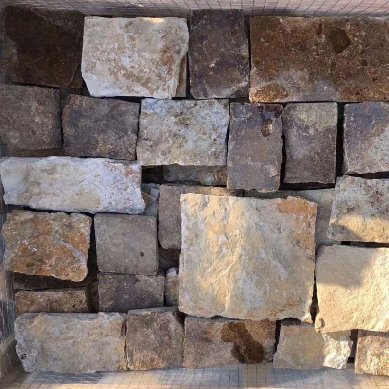 Natural Limestone Flexible Stone Veneer for Exterior Wall