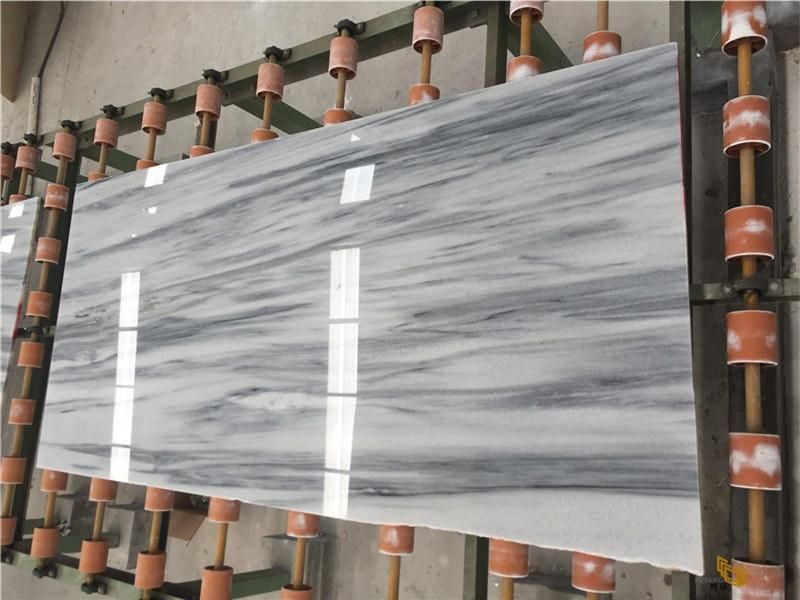 Decorative Victoria Falls Gray Engineered Marble Slabs for Kitchen Countertop/Background Wall/Bathroom Vanity