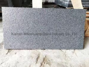 G654 China Impala Black Flamed Granite Tiles