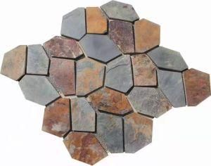 Rusty Slate Net Paste Paving Stone