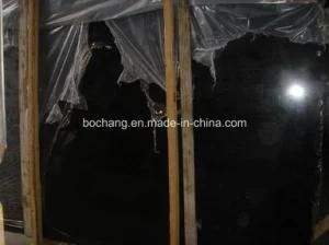 Absolute Pure Black Marble for Tile Slab