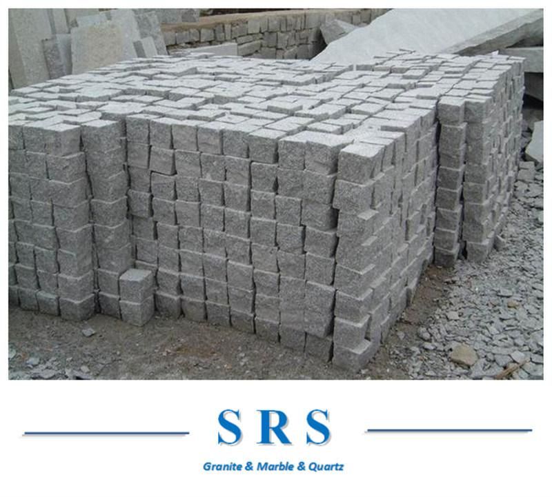 Natural Granite Cobblestone Paving Stone for Outdoor