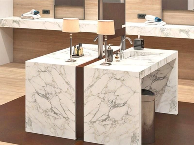White Marble Slab/Tile/Stone for Countertop/Worktop/Restaurant Table Natural Marble Solid Surface