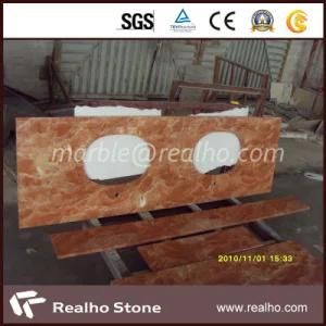 Customized Diana Rose Marble Kitchen Top
