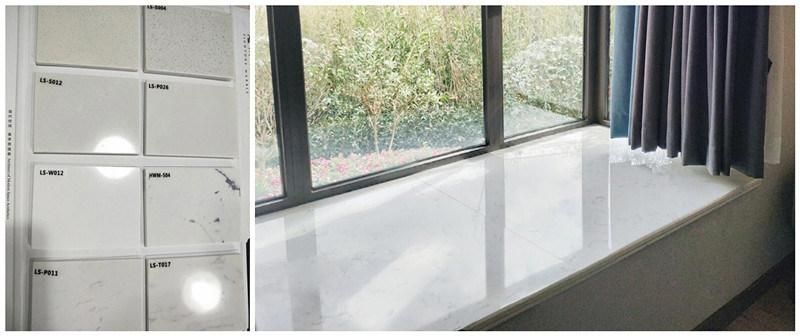 High Quality Black Artificial Marble Slab Artificial Stone Worktop Decoration Material for Countertop Vanity Top Window Sills Factoroy Supplier