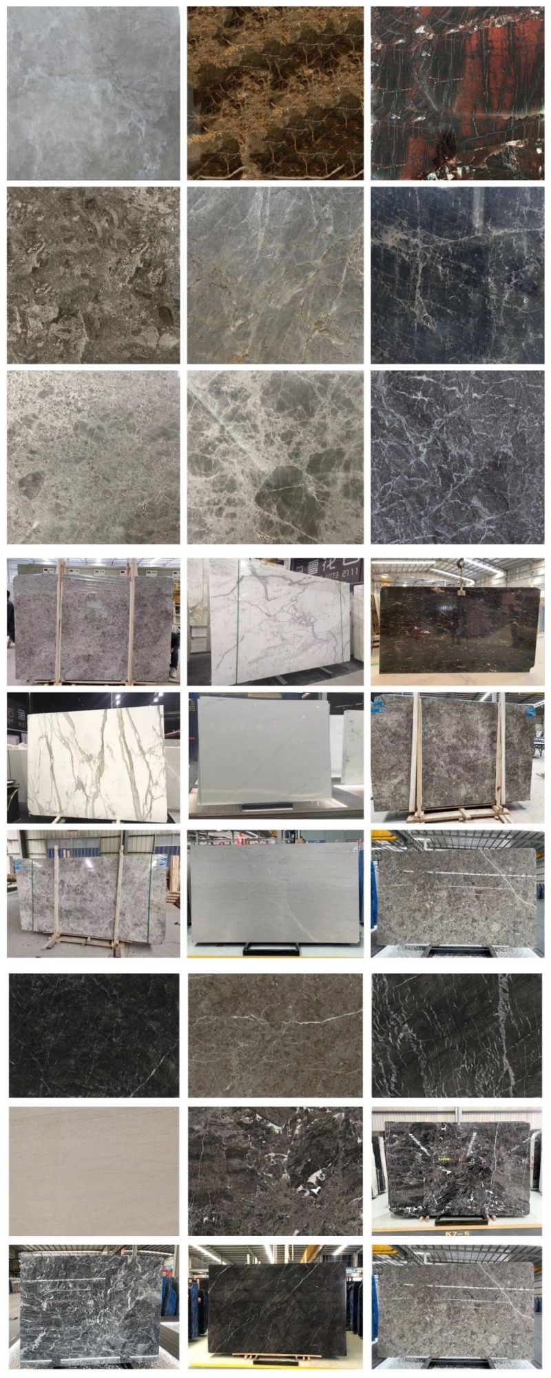 High Quality Grey Marble for Indoor Decoration and Background Walls
