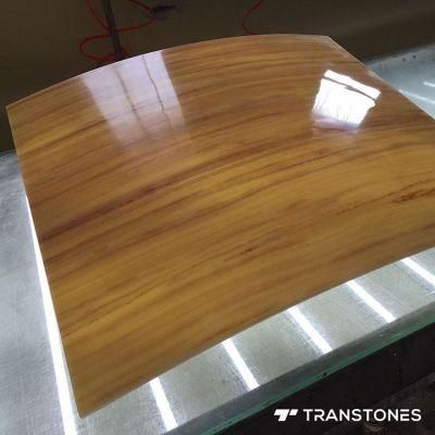 Translucent Solid Surface Sheet for Shower Walls Alabaster Stone
