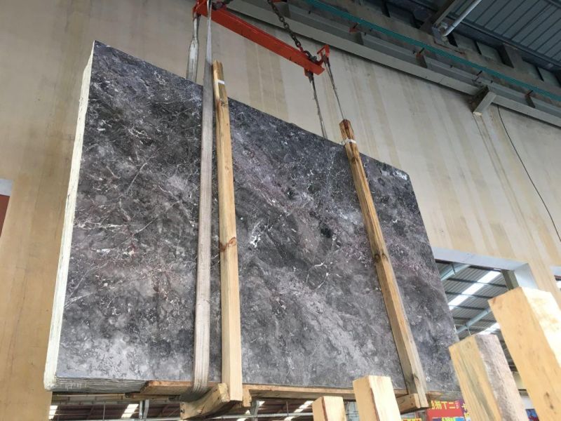 Cappuccino Grey Marble Natural Grey Marble Big Polished Slabs