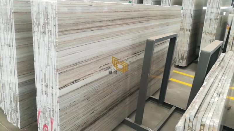 Luxury Crystal Wood Marble Slabs/Tiles Stone Countertops/Countertop for Kitchen Project Wholesale