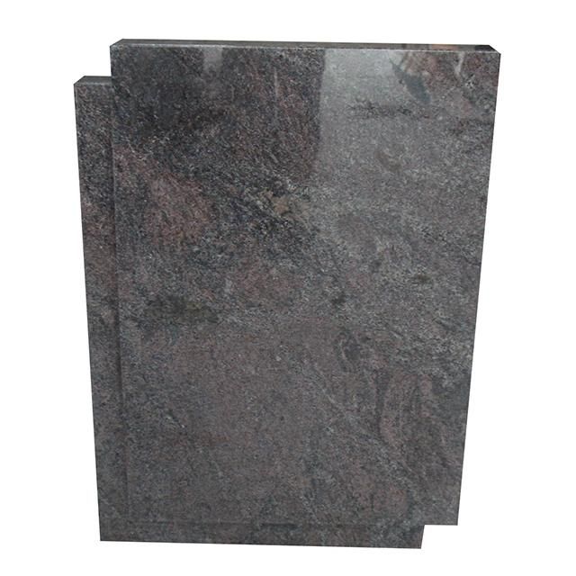 Paradiso Granite Blank Memorial Upright Headstone for Cemetery Park