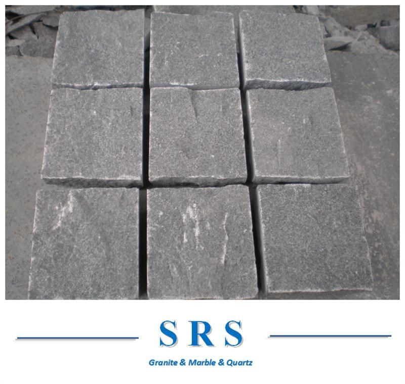Natural Granite Cobblestone Paving Stone for Outdoor