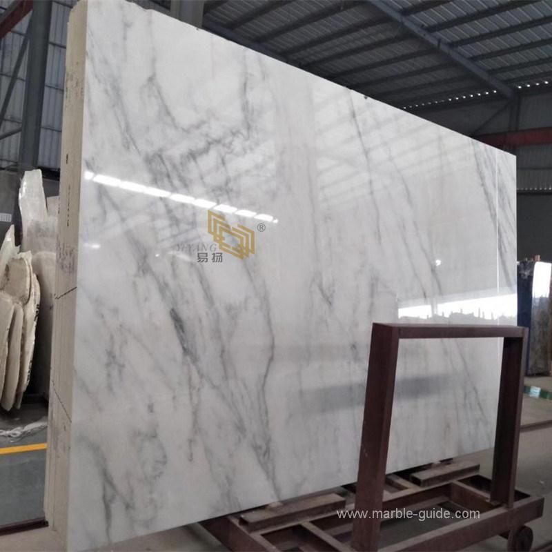 Natural Stone Eastern/Oriental White Marble Slabs for Kitchen Cabinet/Countertop/Table/Worktop