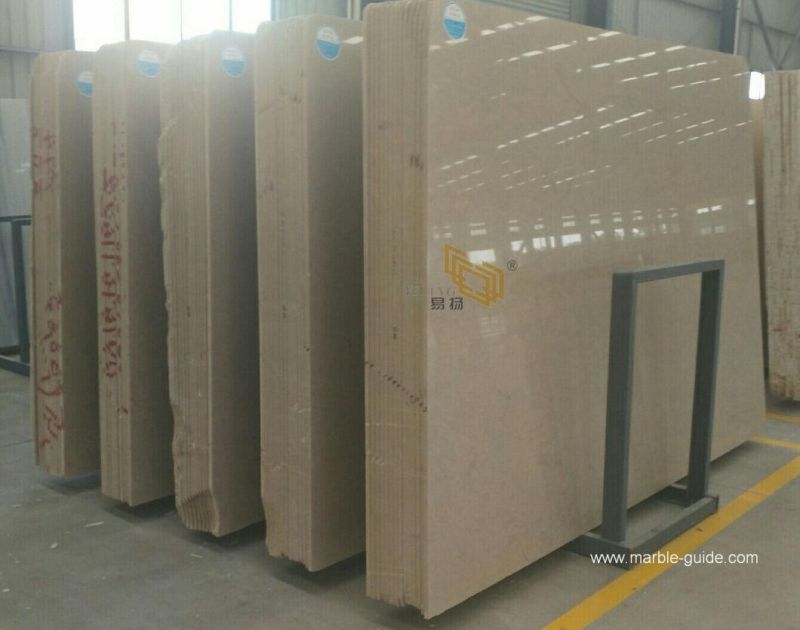 Natural Polished/Tumbled Beige/Cream/White Limestone Surface Stone Slab for Paving Brick/Wall/Floor/Stairs/Cladding Stone