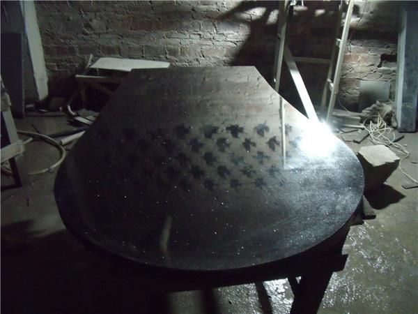 Black Galaxy Granite Special-Shaped Processing