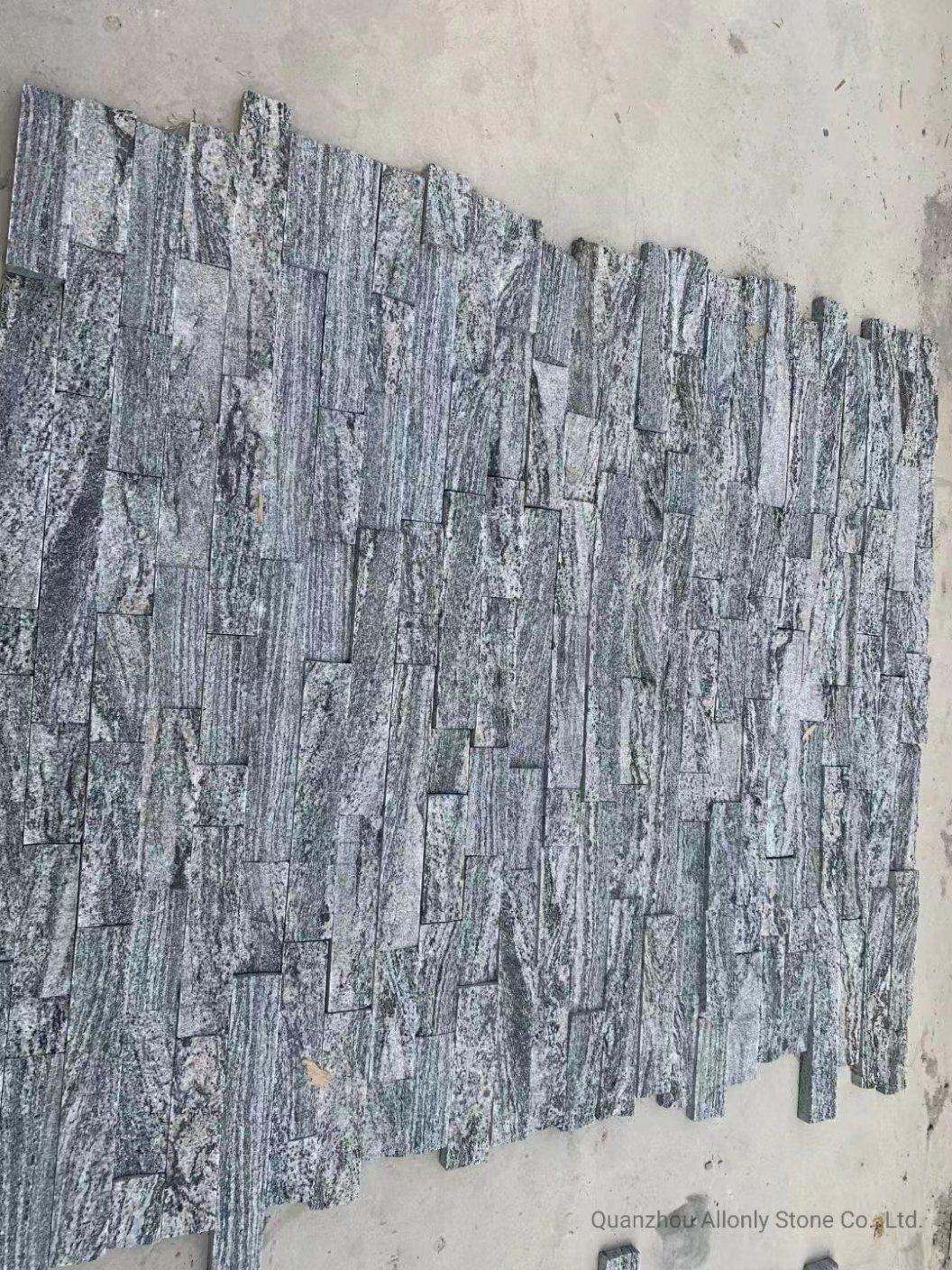 House Decorative Exterior Wall Covering Cladding Panels Grey Slate Quartitze Culture Stone