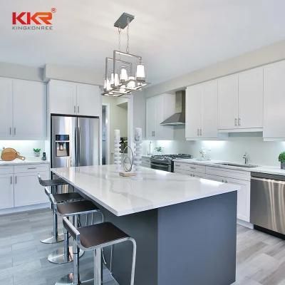 Kkr Customized Quartz Stone Kitchen Bench Top for Hotel 12.16
