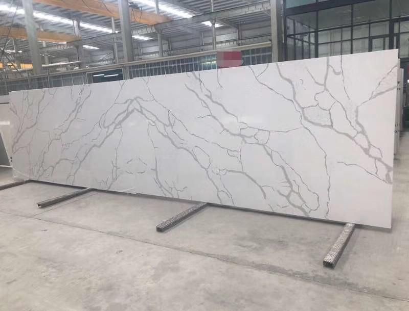 Calacatta Quartz for Vanitytop/Worktops/Slab/Countertop/Floor/Wall Tile
