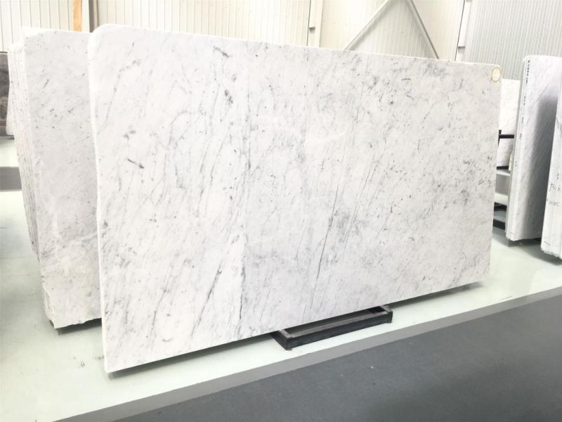 Carrara Stone Marble for Flooring Tiles Slabs Countertops/Worktops/Vanitytops