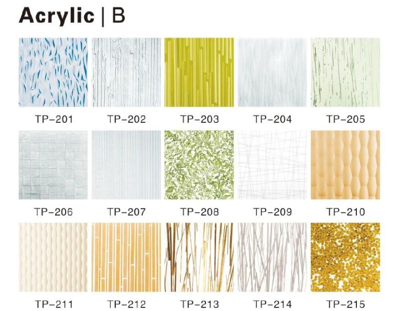 Transtones Acrylic PETG for Home Interior Decors Tabletop Wall Panel