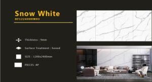1200X2400X9mm Thin Honed Big Porcelain Sintered Stone for Background Wall, Dinner, Kitchen Countertop
