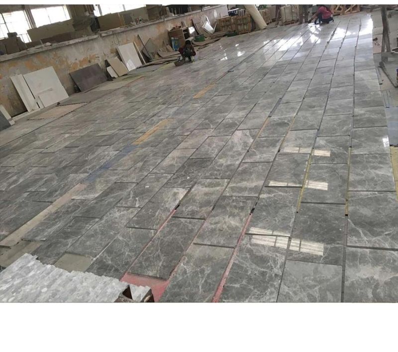 Factory Price Natural Emma Grey Marble Flooring and Wall Tiles for Hotel