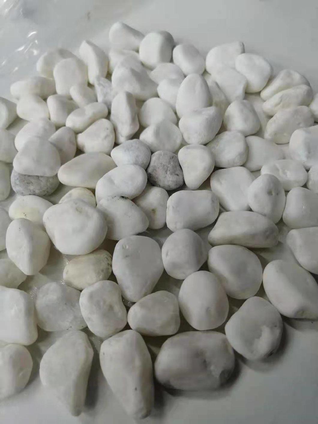 Snow White Gravel Pebbles Decorative Pebbles Wholesale