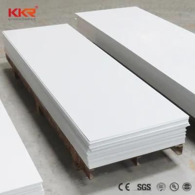 Wholesale Resin Stone Sheet Big 2440X1220mm Glacier White Acrylic Solid Surface