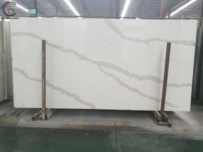 China Suppliers Artificial Quartz Pure White Stone Prices Slabs for Worktops