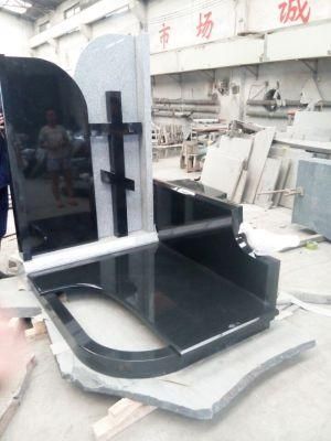 Factory G603 Granite &amp; Black Granite Europe Headstone/Tombstone/Monument