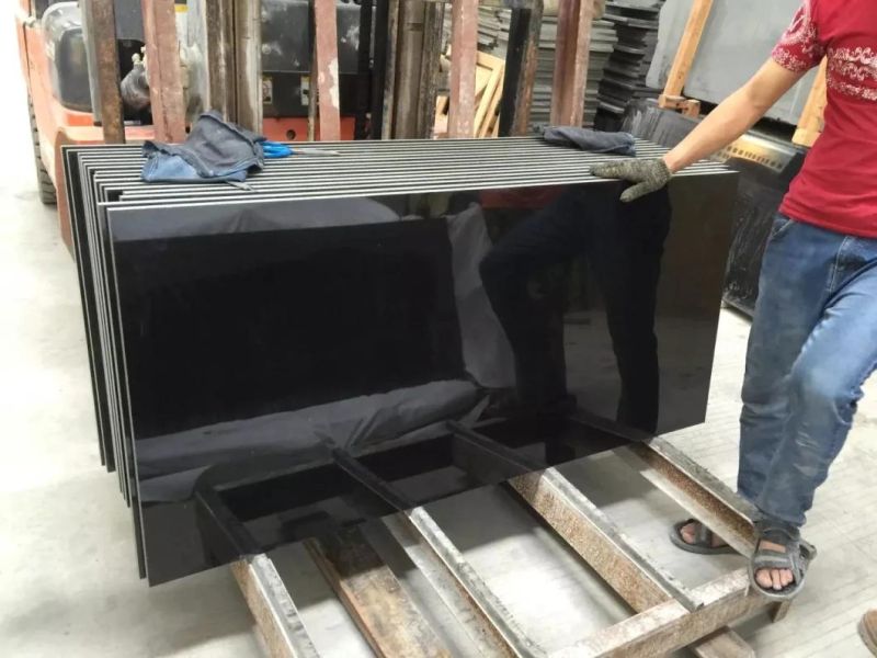 Shanxi Black Granite for Kitchen/Bathroom/Wall/Floor