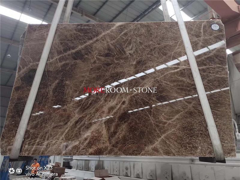 Luxury Golden Brown Crystal Onyx Stone Paving Floor for Hotel Lobby Floor
