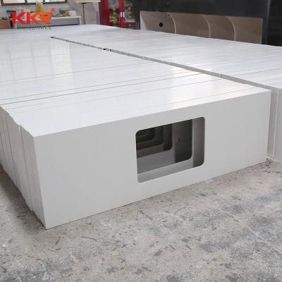 Corian Texture Pattern Solid Surface Bathroom Vanity Top
