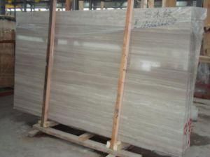 China White Wooden Marble, Light White Serperggiante Marble Slab