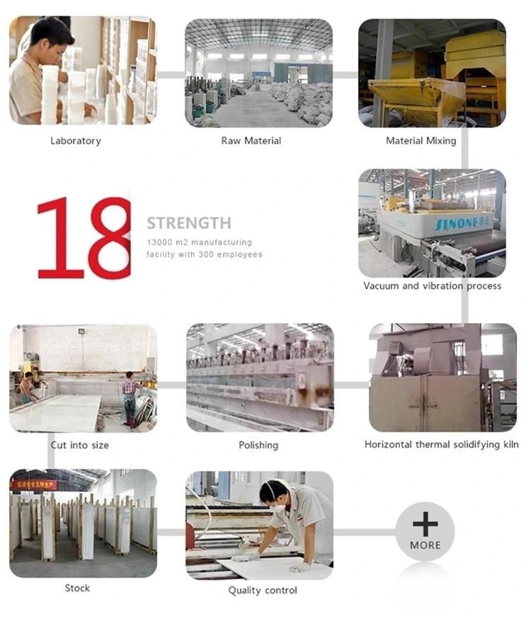 Light Color High Quality Artificial Marble Stone Quartz