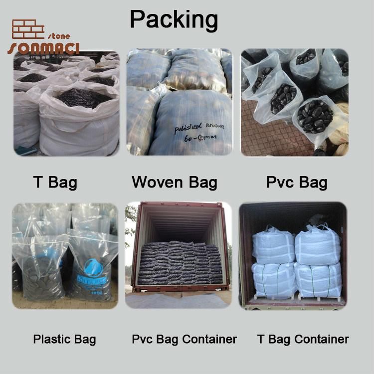 Factory Supply Taihang Grey Gravel& Crushed Stone Pebble