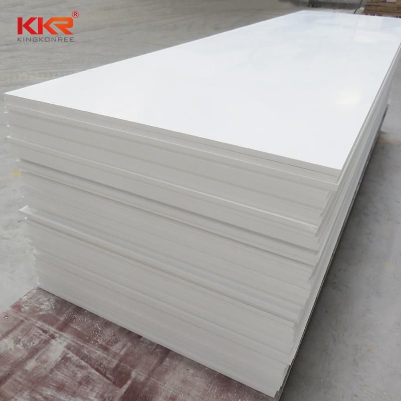 Kkr Acrylic Solid Surface 6mm White for Wall Panles