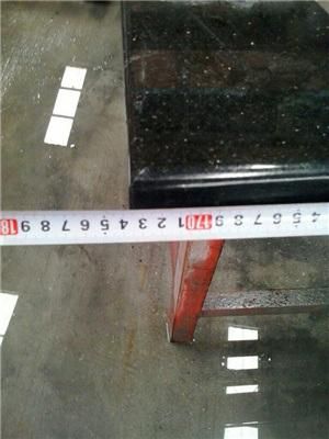 Hot Sale Black Galaxy Granite Flooring Tile Granite Slab