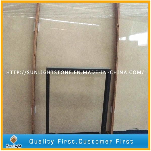 Cheap Yellow Egypt Beige Marble Slabs for Tiles, Kitchen Countertops