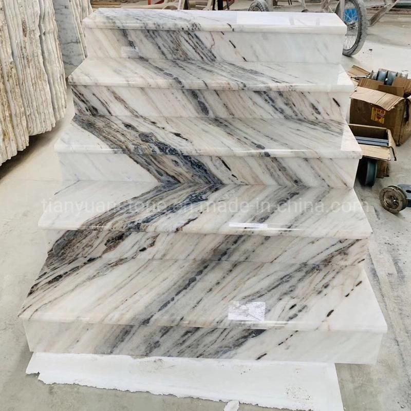 Polished Yellow Natural Stone/ Grantie Stairs/Step&Riser for Interior Floor/Upstairs