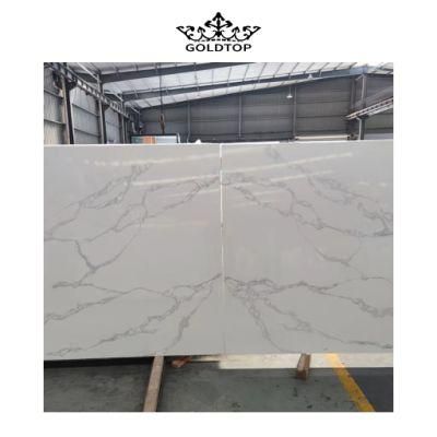Commercial Project Artificial Stone Polished/Honed Surface Kitchen/Bathroom Countertop Mvjay Quartz for Home