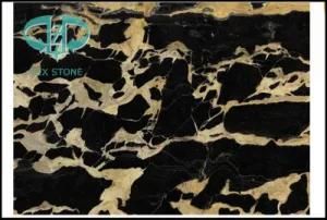 Authentic Italian Portoro Gold Marble Slabs