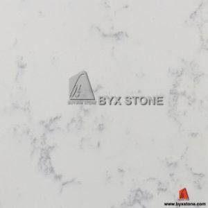 Pinpoinl White Quartz Slab with Little Light Grey Veins
