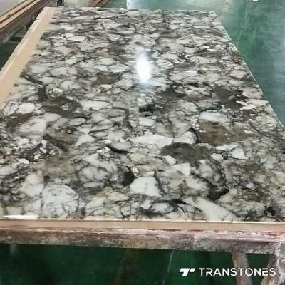 Artificial Resin Translucent Onyx Counter Top Natural Stone Sheet